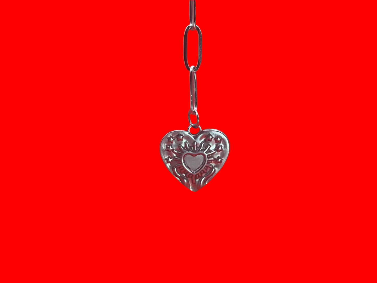 Collana PURITY con ciondolo a forma di cuore gotico