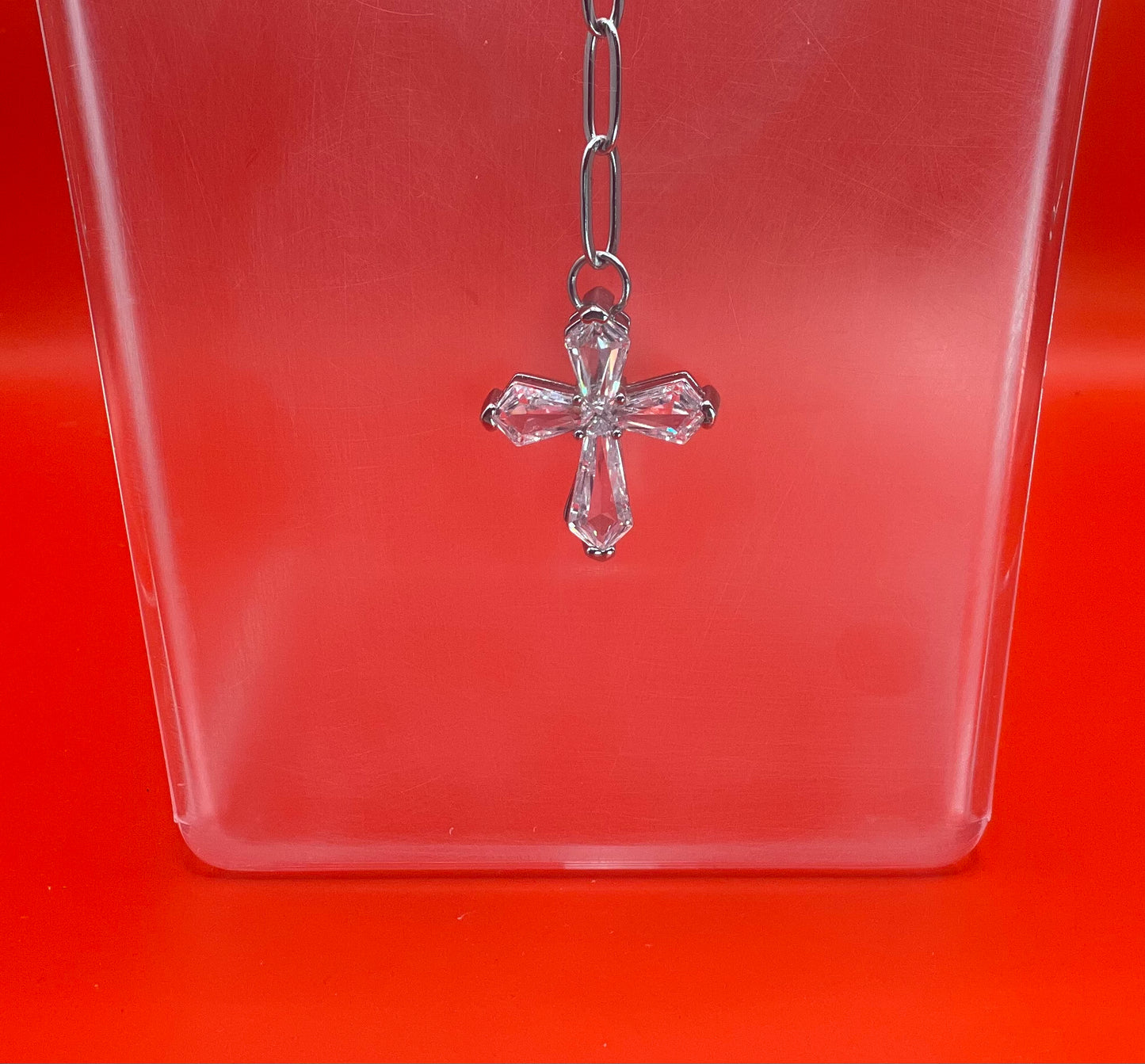 Collana PURITY con ciondolo a croce